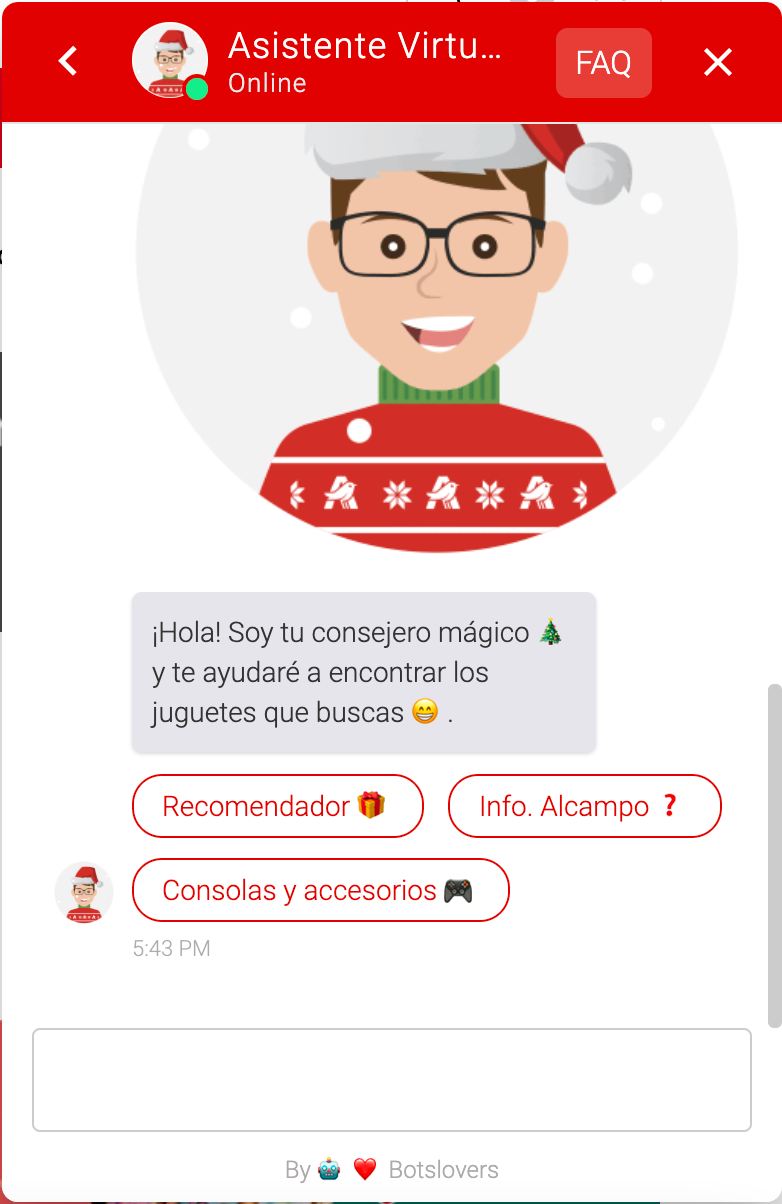 Alcampo chatbot